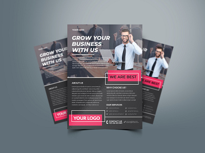 Business Flyer Design brand design brand identity branding brochure brochure design business flyer design corporate corporate flyer flyer flyer design graphics design illustrator