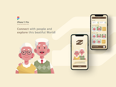 Old age Community APP Design