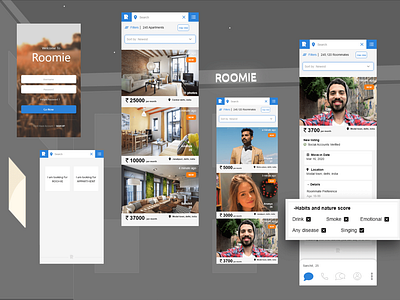 Room Finder App Concept
