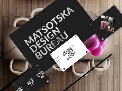 Interior Design Bureau - MATSOTSKA branding design ui ux