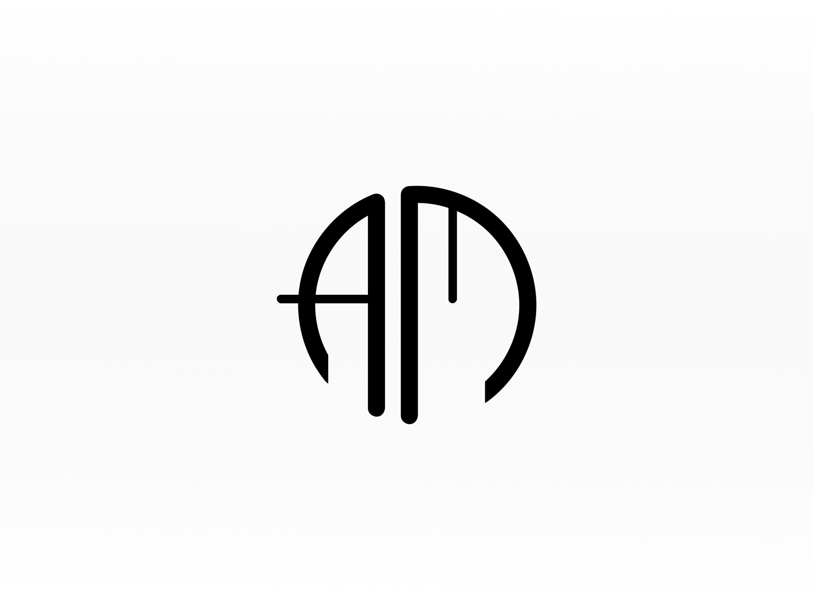 Logo for AM Design by Yuriy Anufriev on Dribbble
