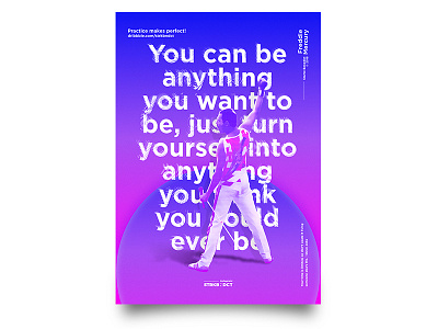 Bohemian Rhapsody. abstract art directions gradient graphic design illustration poster queen vector visual design