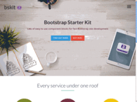 bootstrap builder kit ie8