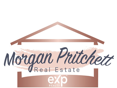 Morgan Pritchett Real Estate Logo brand brand design brand identity branding illustrator logo logo design real estate real estate logo