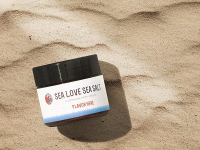Sea Love Sea Salt - Rebranding + Packaging