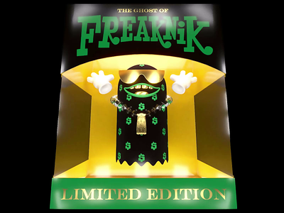 The Ghost of Freaknik 3d 3d design 3dartist 3ds 3ds max animation character character design design freaknik hip hop hiphop motion graphics music rap t pain toy toys