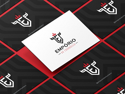 Business Cards - Empório do Churrasco branding design logo minimal