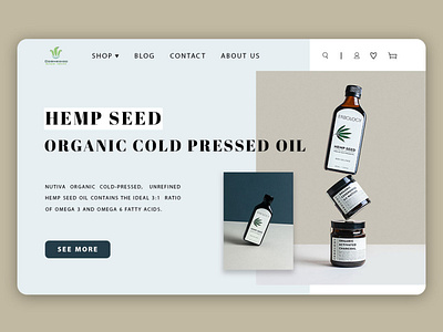 Body Care Product | Web Design