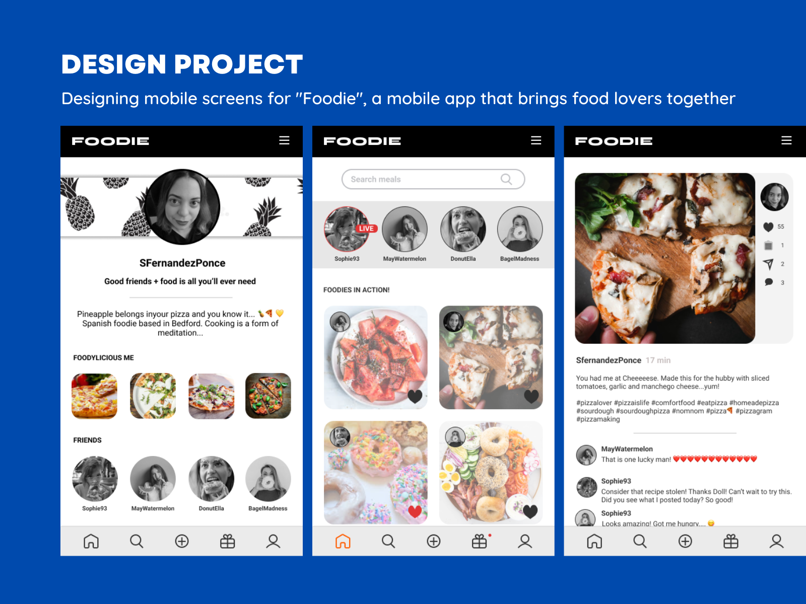 Designlab UX Academy Foundations Designing mobile screens by