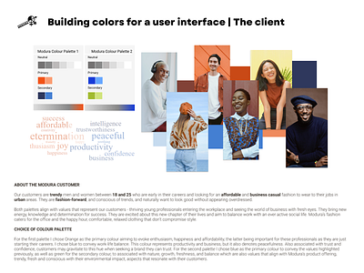 Designlab UX Academy Foundations | Colour palette for app design app design branding color color style set colour colour style set colour theory design figma ui user interface