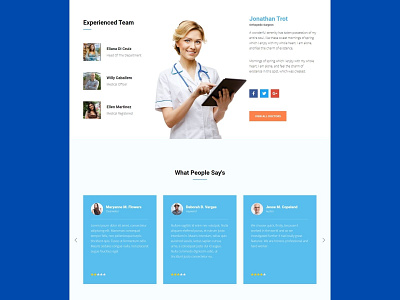 medical services landing page elementor pro landing page landing page design sales page squeeze page web design website design wordpress wordpress design wordpress theme