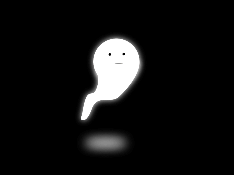 The friendly ghost? after effects animation dribbble ghost gif halloween loop