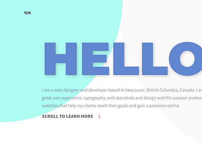 Making Progress clean design designer developer development minimal portfolio simple typography vancouver website yoda