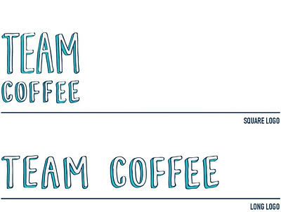 Team Coffee Final Logos branding design illustration logo