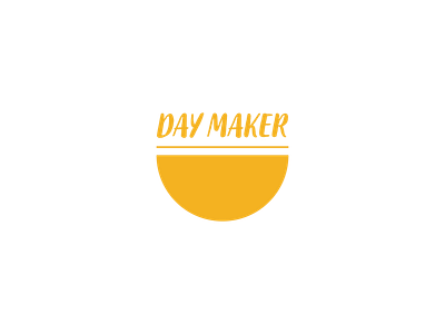 Daymaker Coffee Logo branding design illustration logo