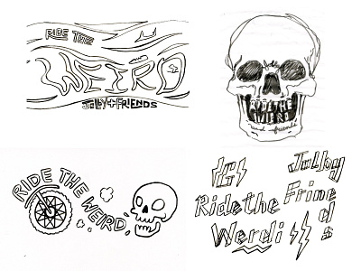 Jolby Love Letter Initial Idea Sketches