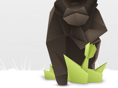 8 Gram Chimp 8 gram gorilla blog illustration origami redesign