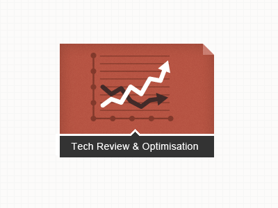 Tech review & optimisation icon rust texture