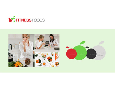 Fitness Foods Brand Colour Palette brand guidelines brand identity branding color palette colour palette corporate identity design design system fitness brand food brand food branding graphic design lifestyle brand logo logo design typography