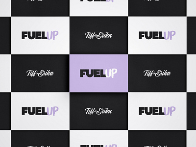 Fuel Up, Tiff & Erika Branding brand guidelines brand identity branding business card design design design system fitness brand graphic design healthy lifestyle lifestyle brand logo personal brand typography vlog web series