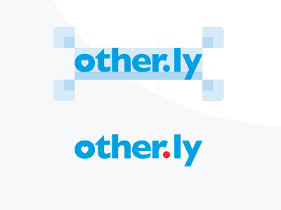 Other.ly Logo Design app design app design icon ui web ios guide app ui brand guidelines brand identity branding clear space corporate identity design design system digital design friendly graphic design icon design logo logo design social networking app startup logo tech startup typography