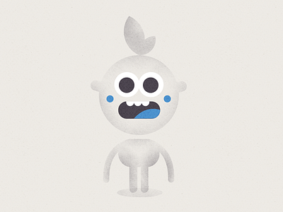 Shadow boy character illustration shape texture