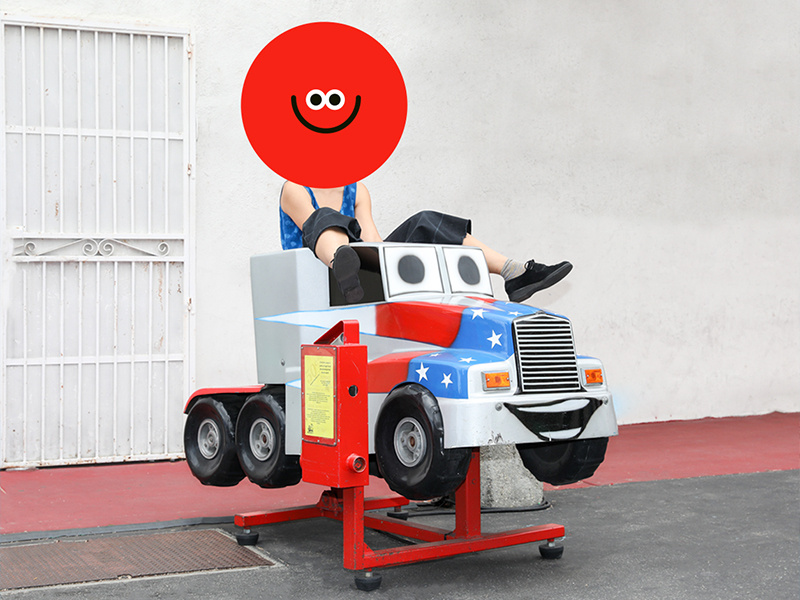 Morning commute illustration art direction photography