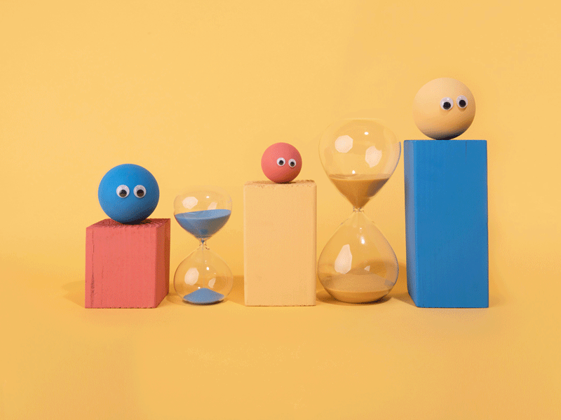 How do our bodies interpret time? stop motion animation set design photography art direction
