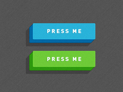 PRESS ME 3d blue buttons fun green gui noise pixel