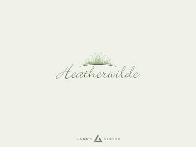 Heatherwilde branding design icon illustration logo vector