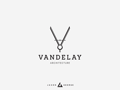 Vandelay Architecture branding design icon illustration logo seinfeld vector