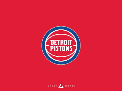 Detroit Pistons branding design detroit pistons icon identity illustration logo nba official vector