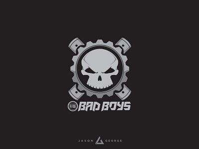 Bad Boys bad boys branding design detroit detroit pistons icon illustration logo nba skull vector