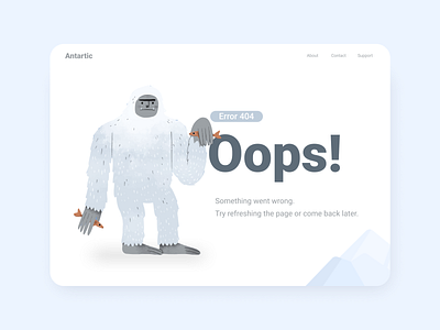 Error 404 design figma ui