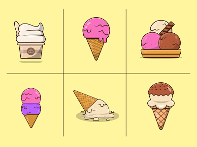 Ice Cream Illustration