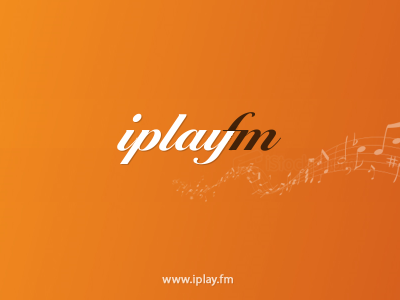 iplay.fm logo music quiz typography