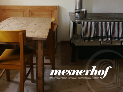 mesnerhof logo oldstyle vintage