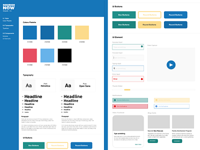 Nourish Now - Styleguide