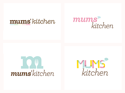 Mum's Kitchen - Logo Propositions branding logo