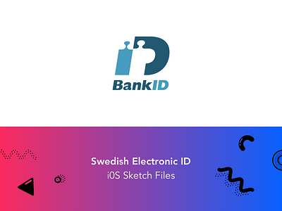BankID – Swedish Electronic ID iOS Sketch Files