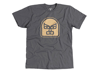 El Luchador design graphic design illustration mask t shirt tee tshirt vector wrestle