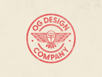 OG Design Co. branding design graphic design graphic-design logo mark owl vector