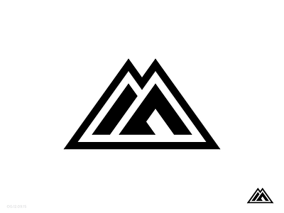 Mountains design graphic design icon logo logomark mountain outdoor vector