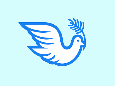 dove animal bird design dove lines peace thick wildlife