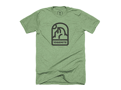 Yosemite Tee california half dome hike hiking minimal nature outdoors t shirt tee yosemite