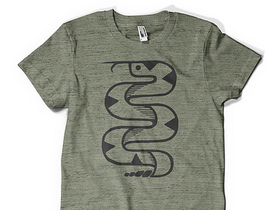 Rattlesnake reptile snake t shirt tee