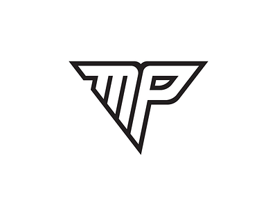 MP branding logo mark monogram