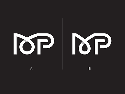 MP Monogram (WIP) branding logo monogram mp