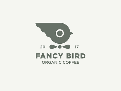 Fancy Bird Coffee bird branding coffee logo