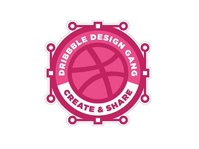 CREATE & SHARE design dribbble gang playoff